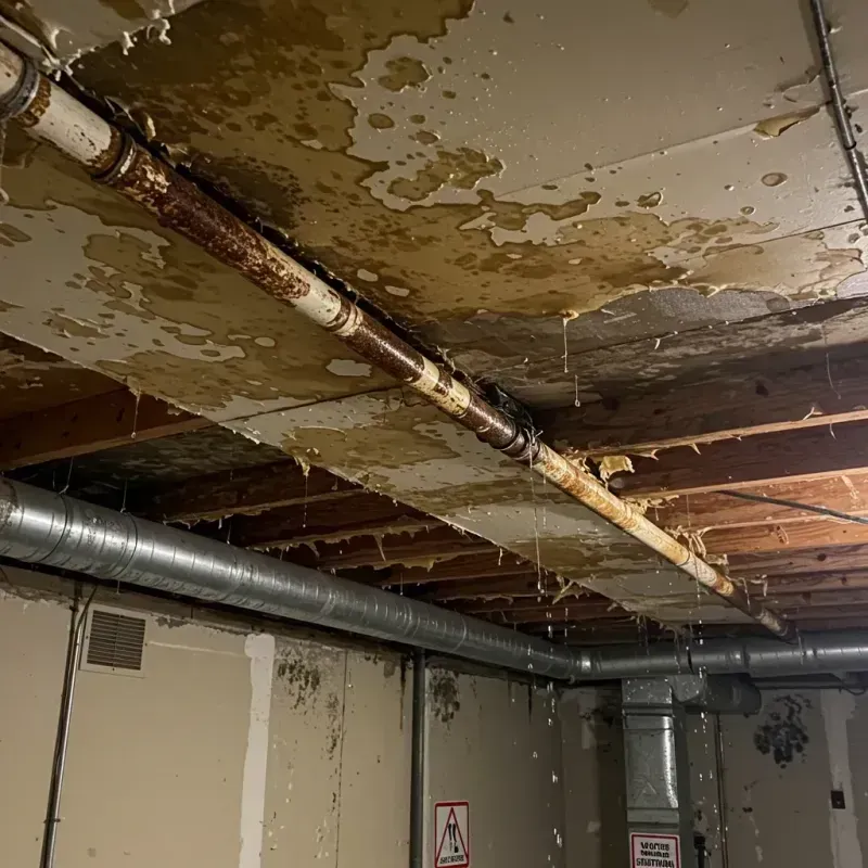 Ceiling Water Damage Repair in Iola, KS